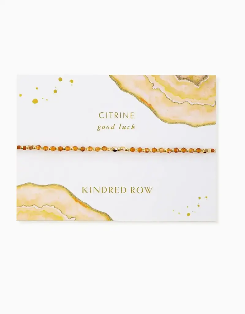 Kindred Row Crystal Gemstone Healing Bracelet