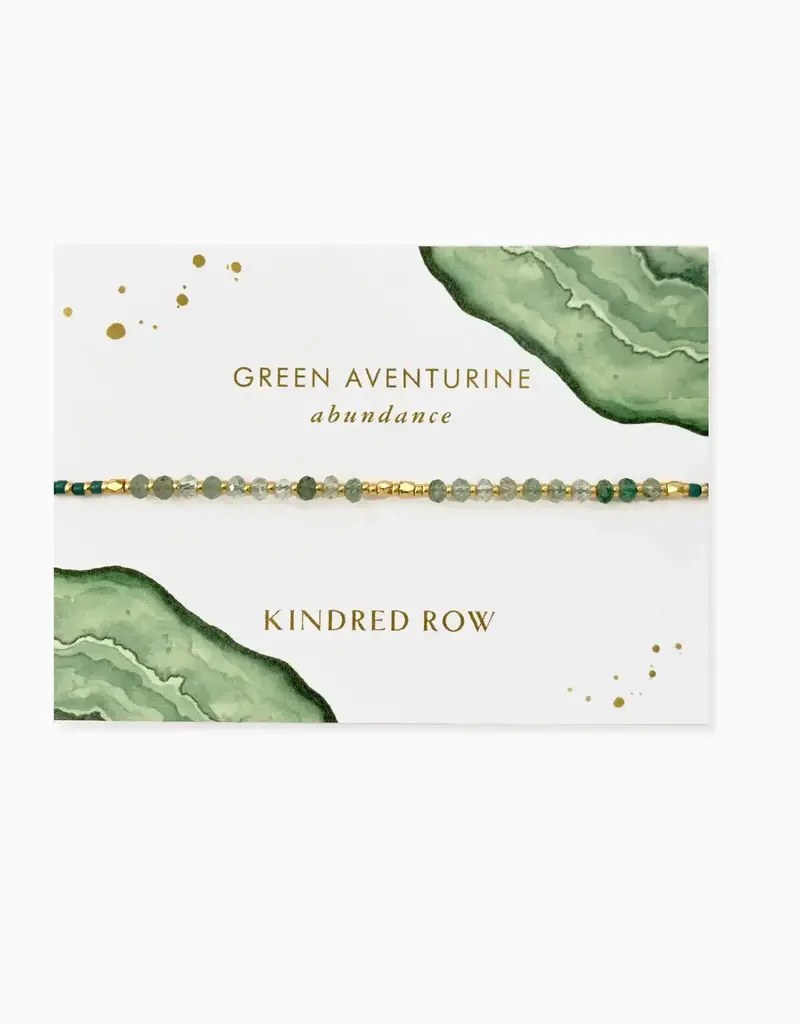 Kindred Row Crystal Gemstone Healing Bracelet