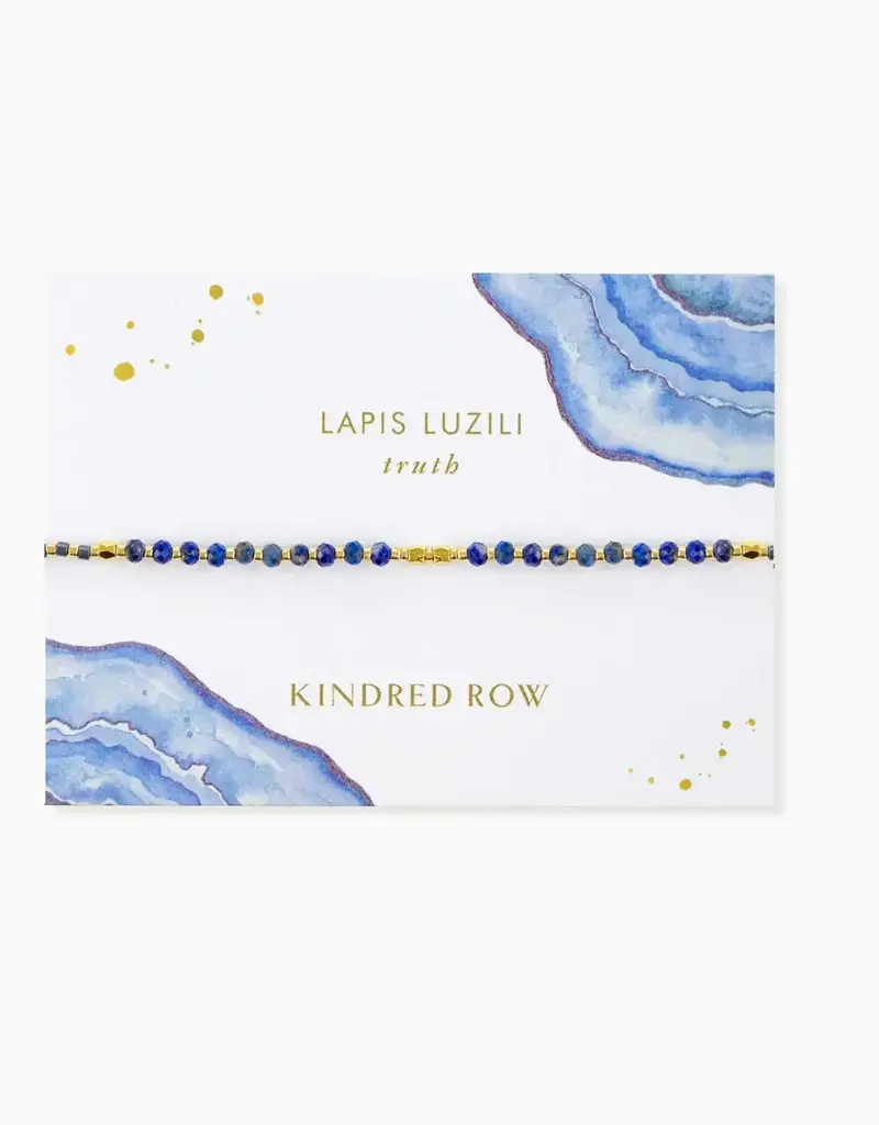 Kindred Row Crystal Gemstone Healing Bracelet