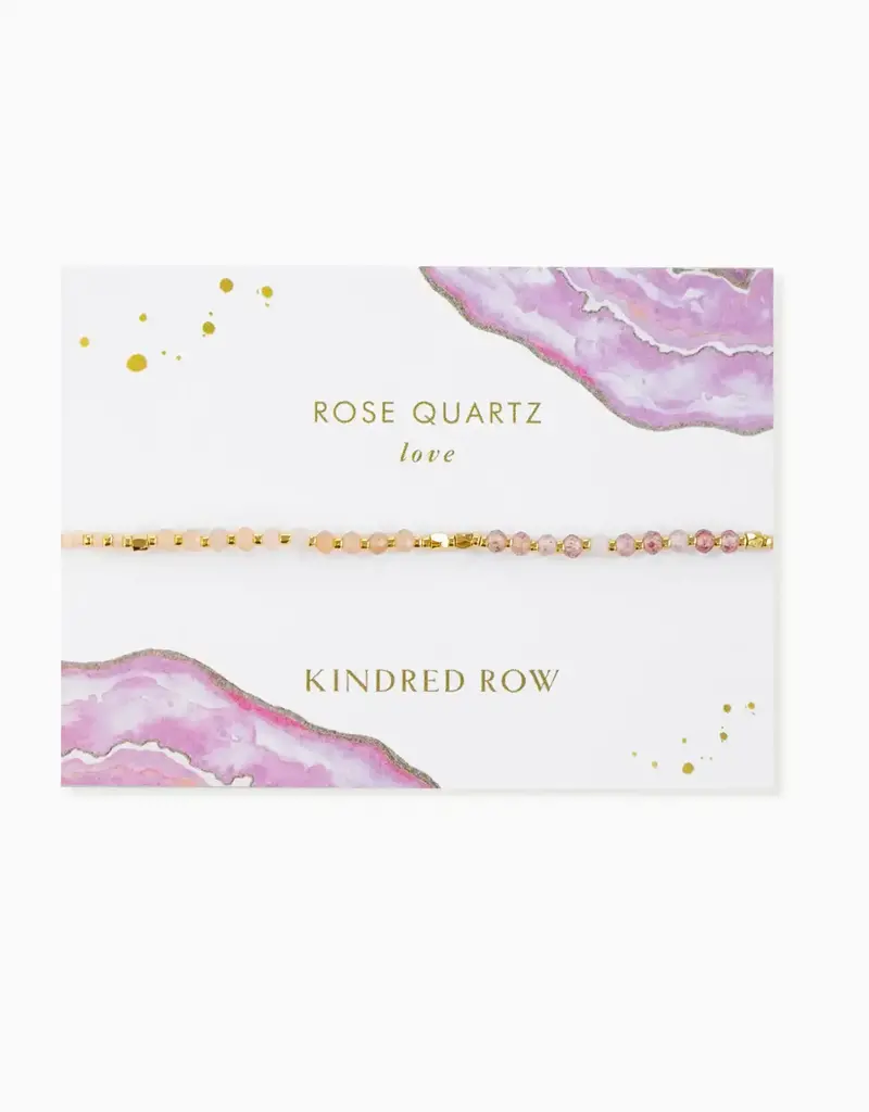 Kindred Row Crystal Gemstone Healing Bracelet