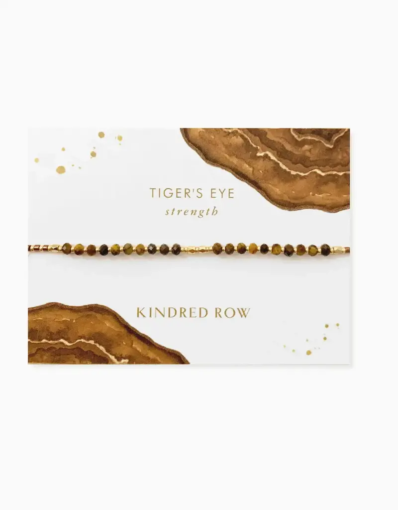 Kindred Row Crystal Gemstone Healing Bracelet