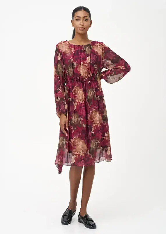 M Made In Italy Cinch Waist Dress
