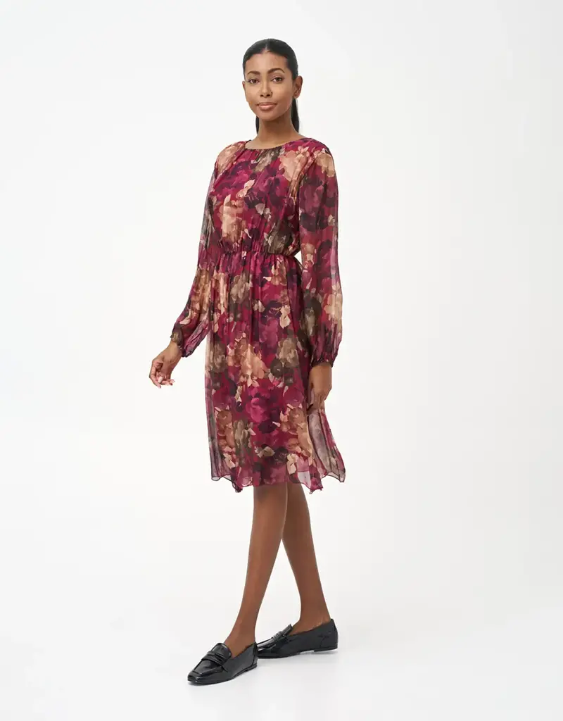 M Made In Italy Cinch Waist Dress