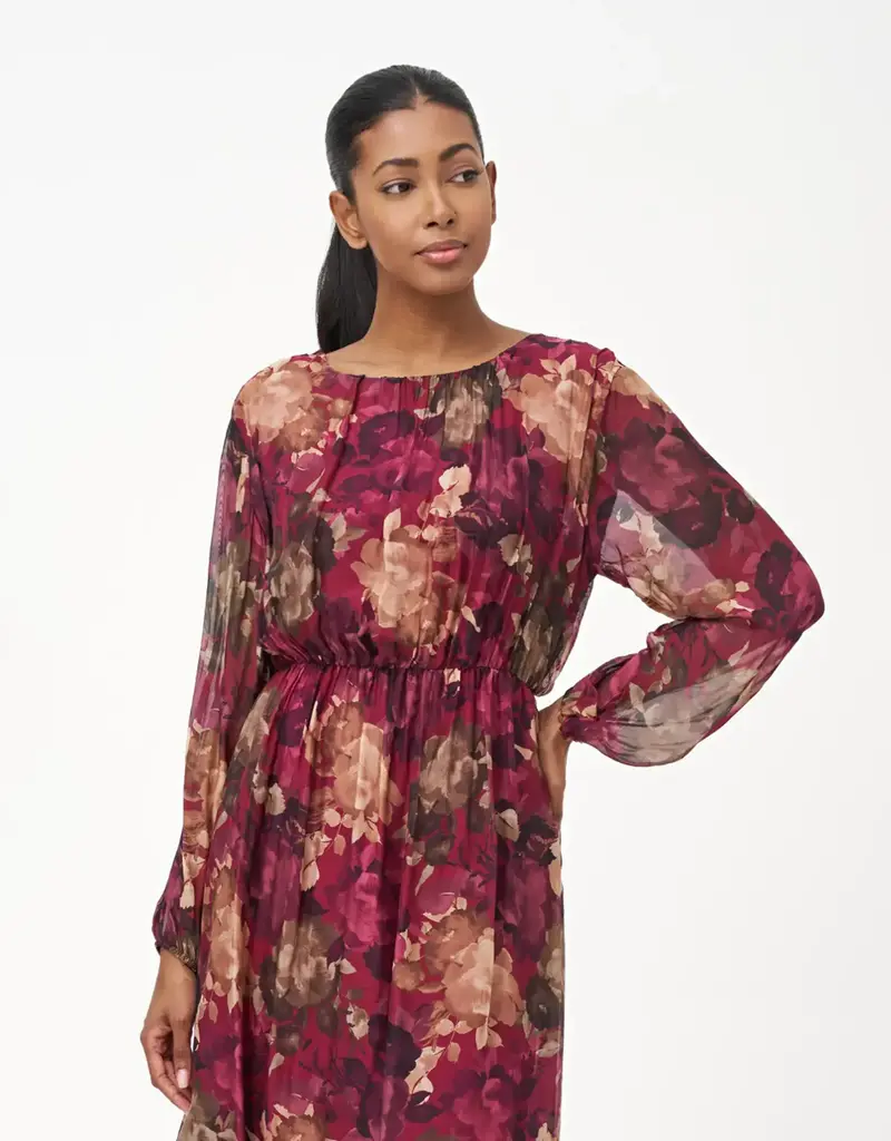 M Made In Italy Cinch Waist Dress