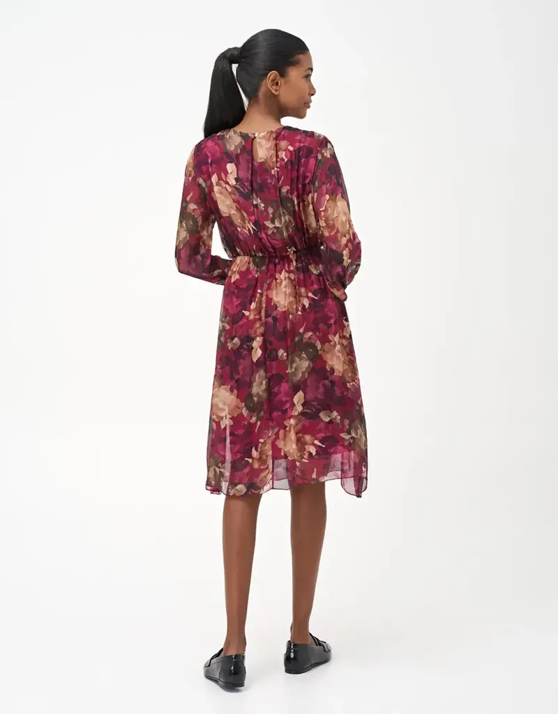 M Made In Italy Cinch Waist Dress