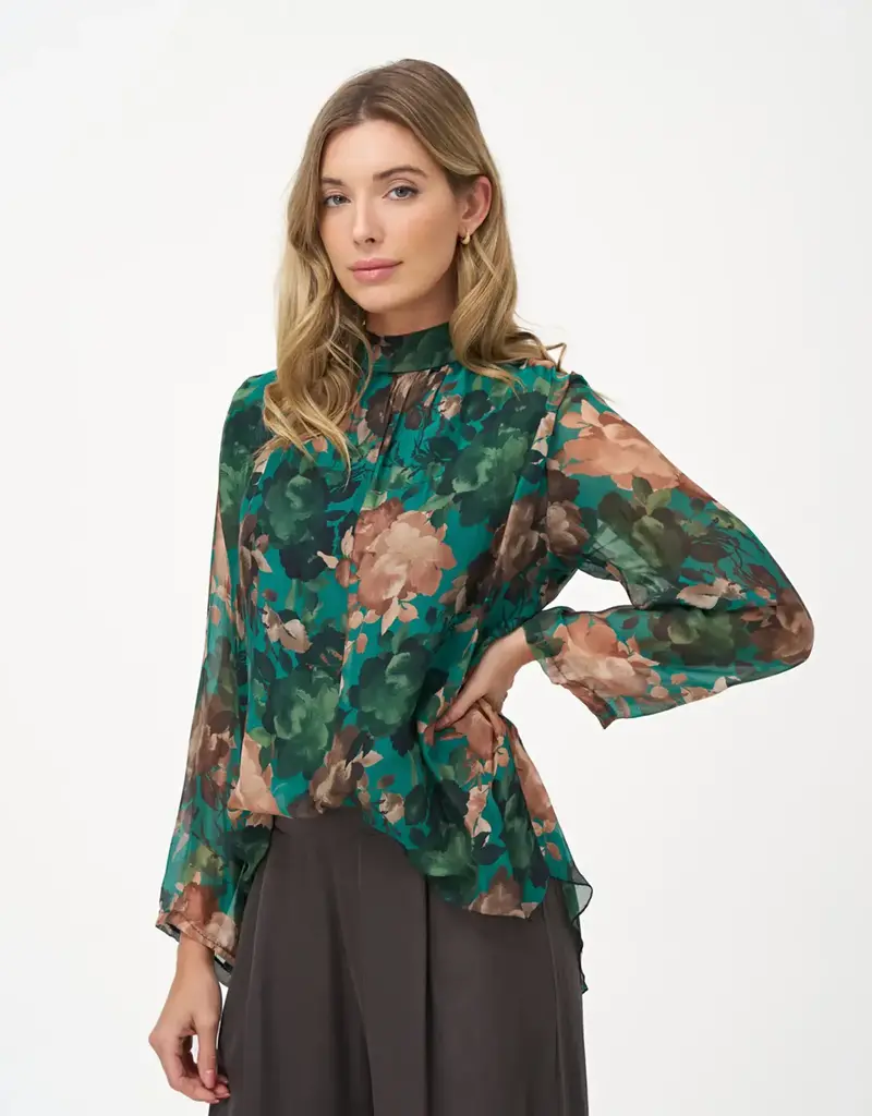 M Made In Italy High Neck Top
