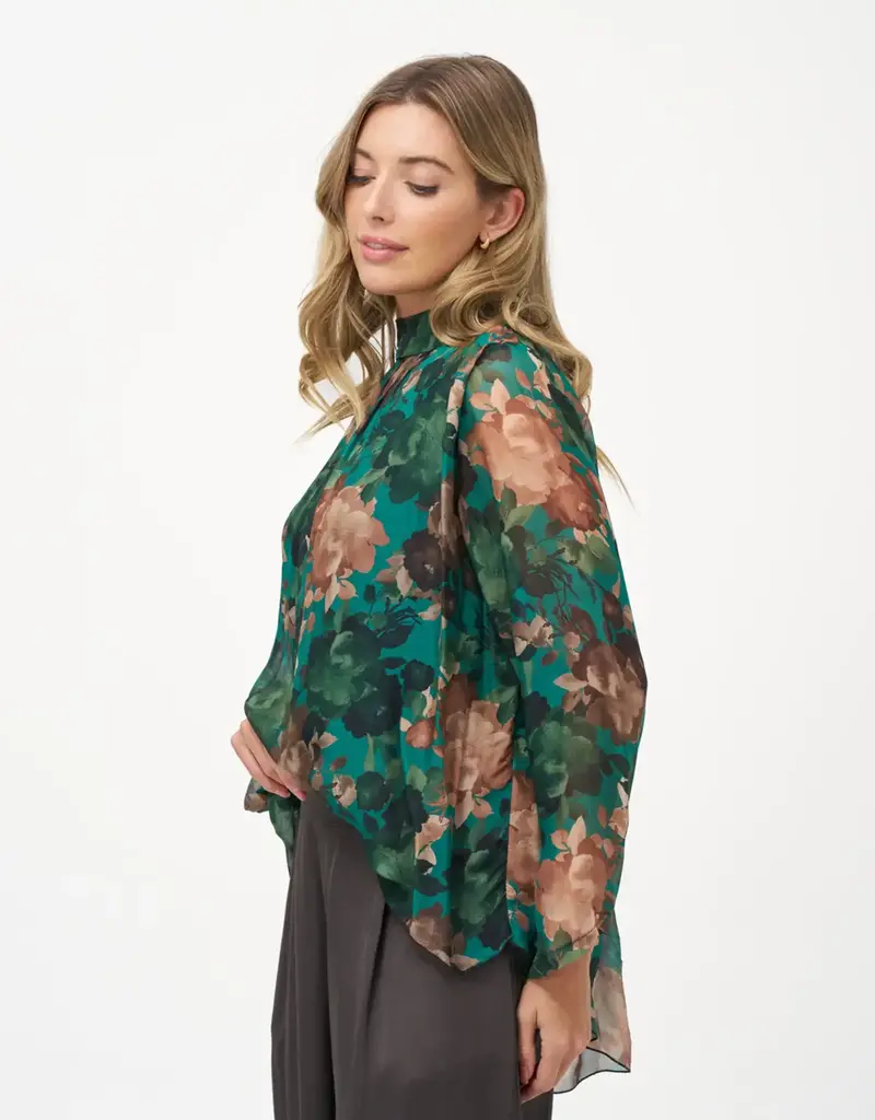 M Made In Italy High Neck Top