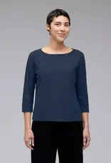 Cut Loose 3/4 Sleeve Boatneck Tee