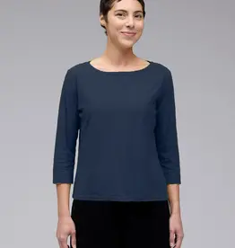 Cut Loose 3/4 Sleeve Boatneck Tee