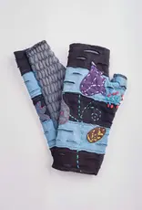 Windhorse Tulip Embroidered Cotton Handwarmers