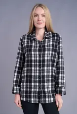 Shana Apparel Flannel Top