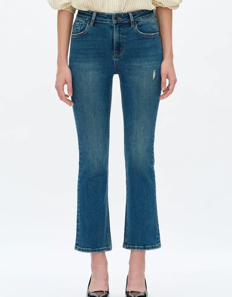 BAYEAS High Rise Flare Jeans