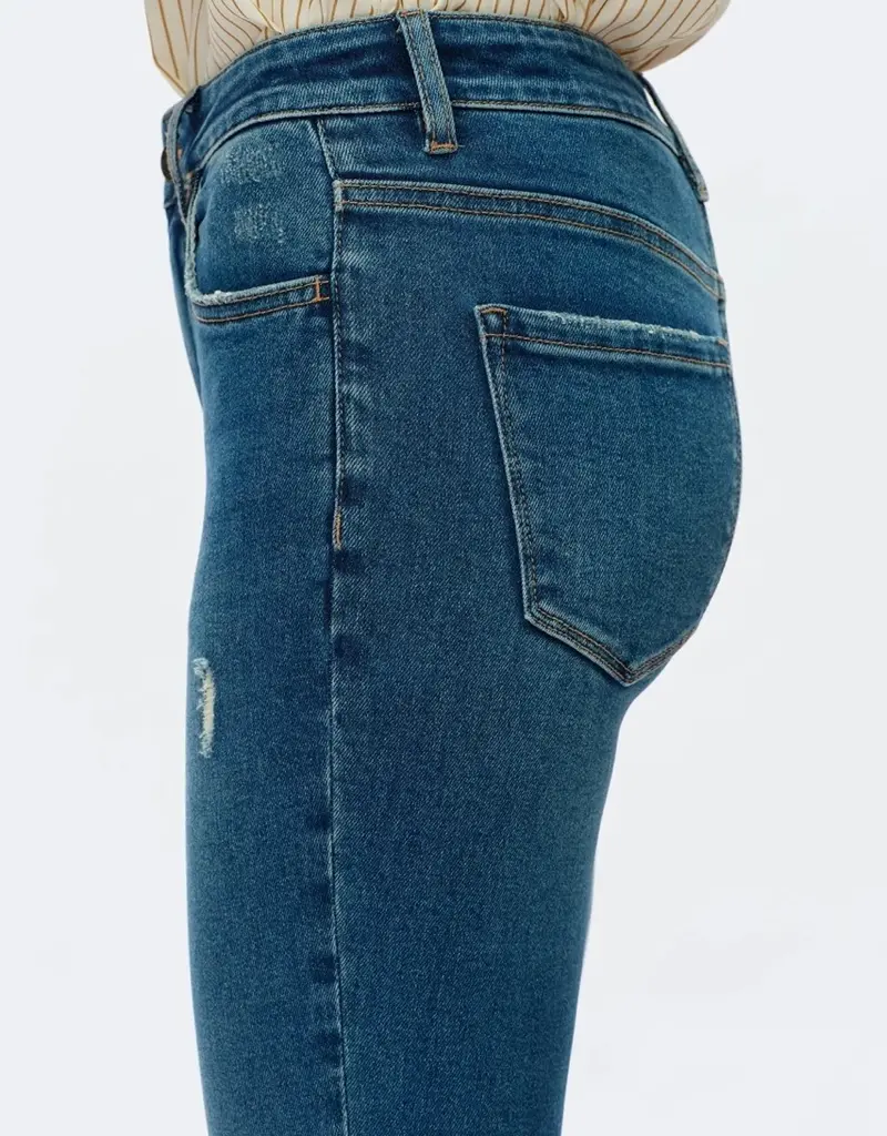 BAYEAS High Rise Flare Jeans