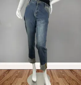 Lisette L Boho Pattern Cuff Jeans