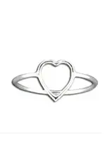 Mark Steel Heart Ring