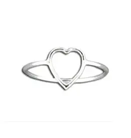 Mark Steel Heart Ring