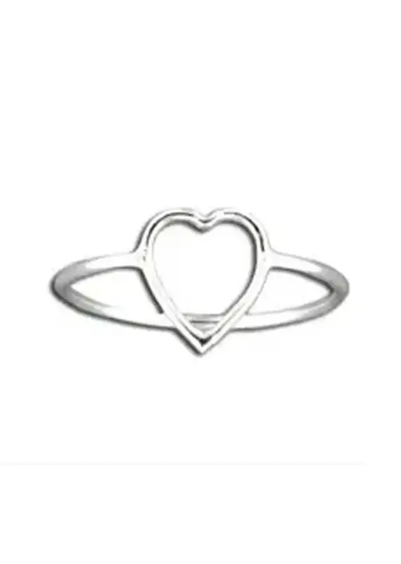 Mark Steel Heart Ring