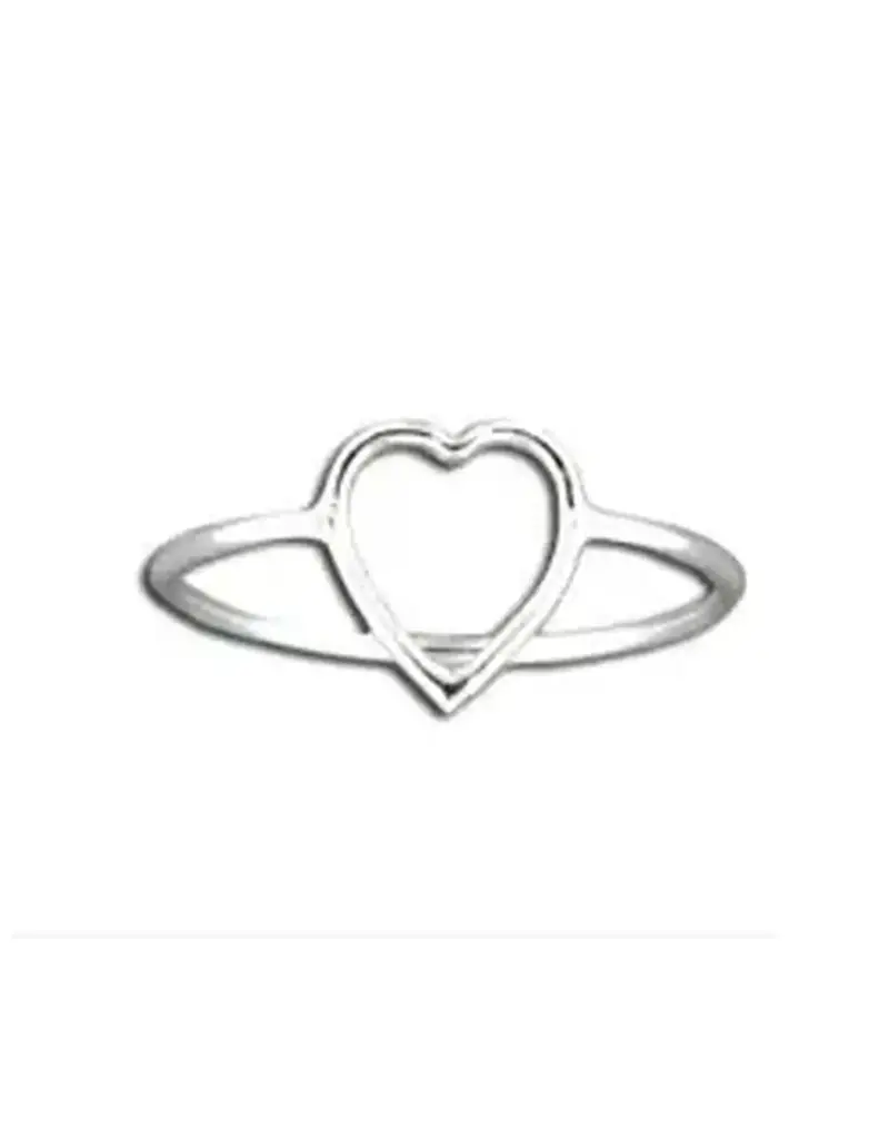 Mark Steel Heart Ring