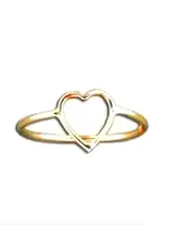 Mark Steel Heart Ring