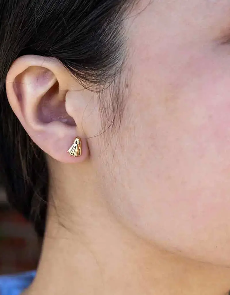 Nina Designs Ghost Post Earrings