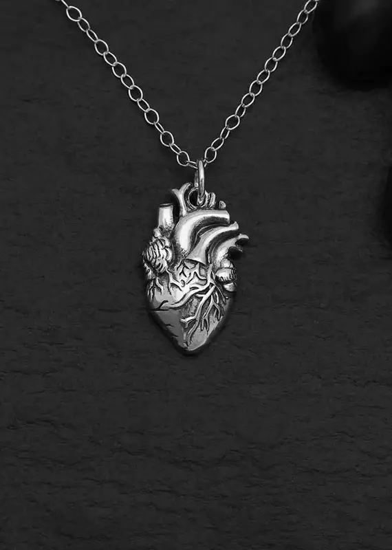 Nina Designs Anatomical Heart Necklace