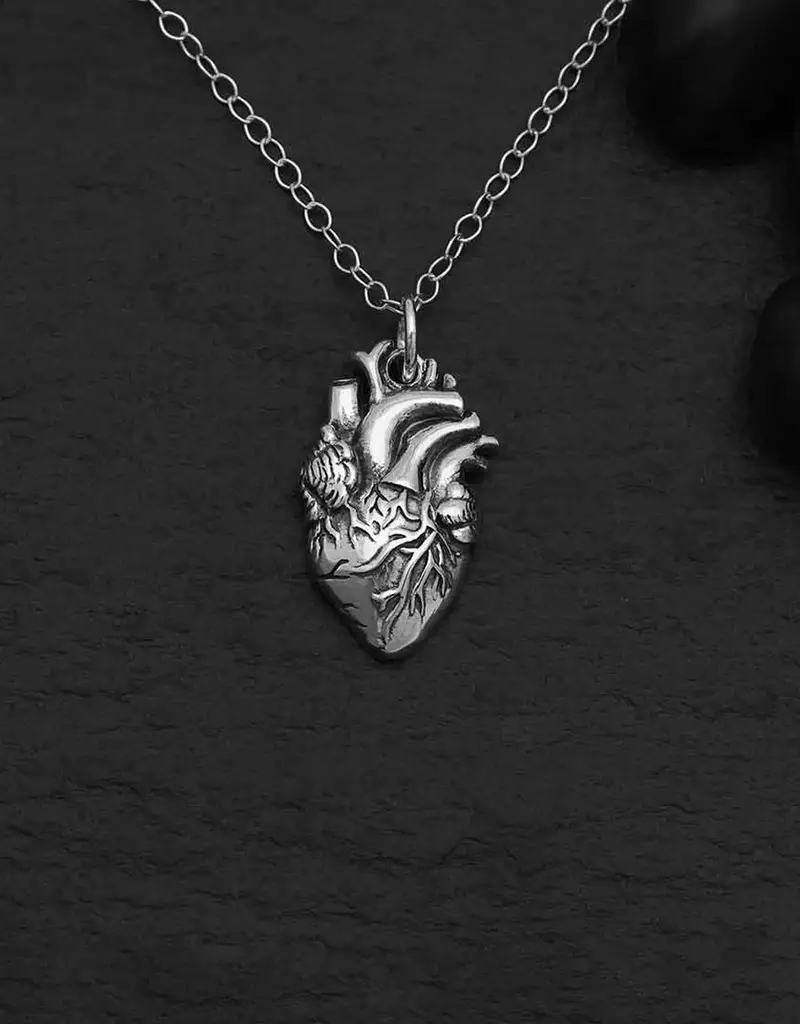 Nina Designs Anatomical Heart Necklace