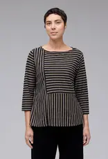 Cut Loose Patch Aline Boatneck Top