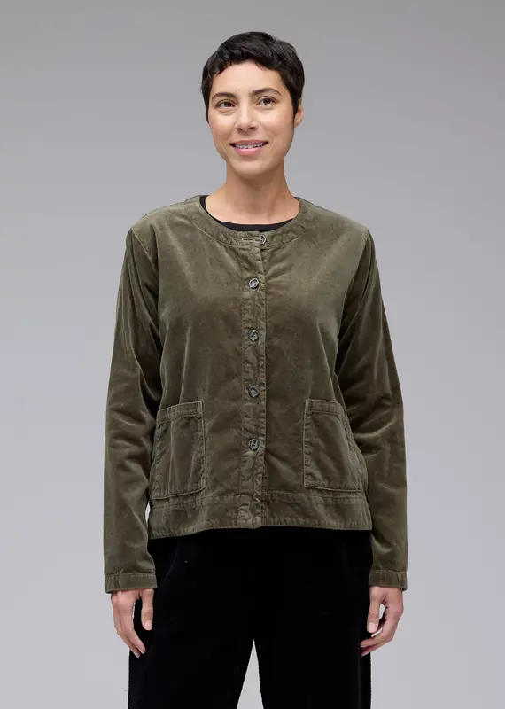 Cut Loose Long Sleeve Cropped Jacket
