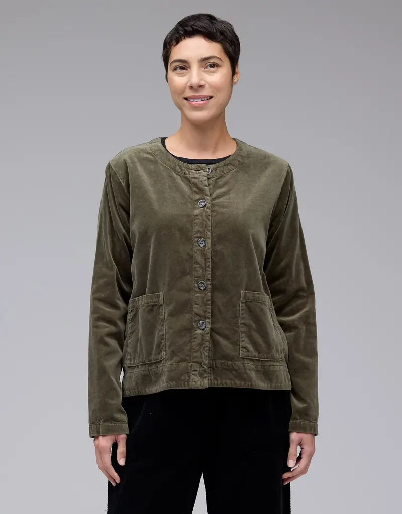 Cut Loose Long Sleeve Cropped Jacket