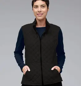 Cut Loose Zip Front Quilted Vest