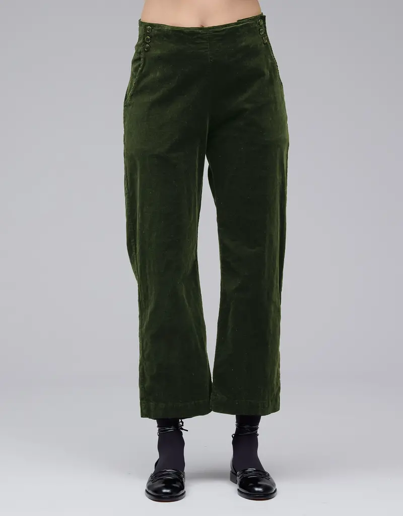 Cut Loose Button Trouser Pants
