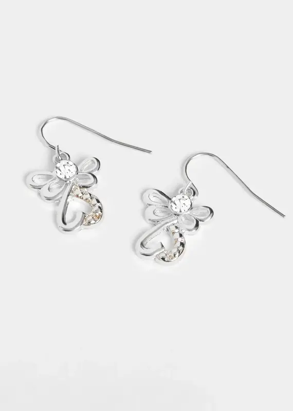 Whispers Angel Earrings