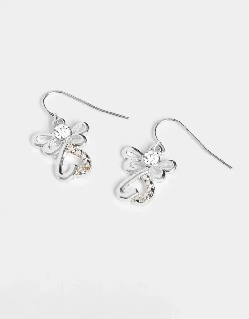 Whispers Angel Earrings