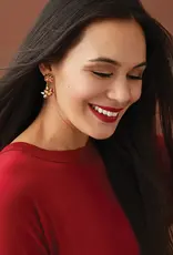 Whispers Bow Dangle Earrings