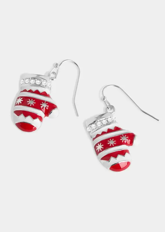 Whispers Mitten Dangle Earrings