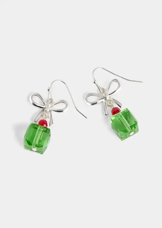 Whispers Present Bead Dangle Earrings