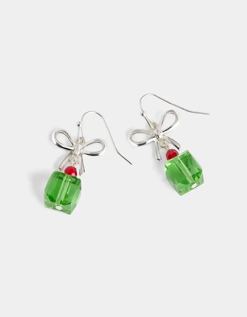Whispers Present Bead Dangle Earrings