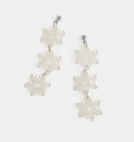 Whispers Snowfall Dangle Earrings