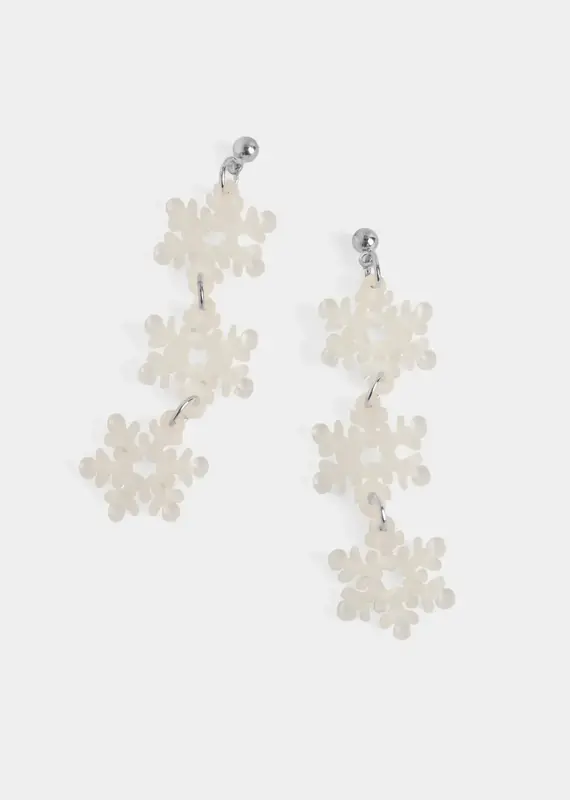 Whispers Snowfall Dangle Earrings