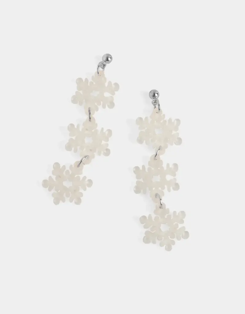 Whispers Snowfall Dangle Earrings