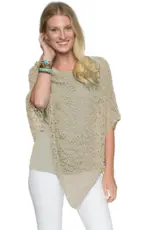 Lost River Popcorn Knit Poncho
