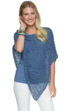 Lost River Popcorn Knit Poncho