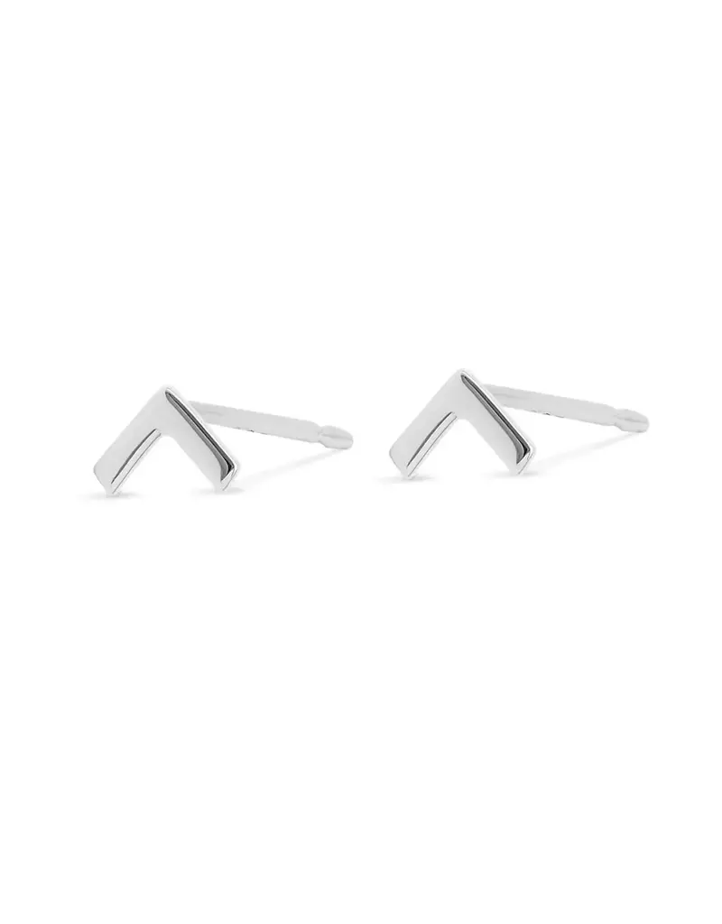 Boma Belle Chevron Stud Earrings