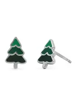 Boma Evergreen Pine Tree Studs