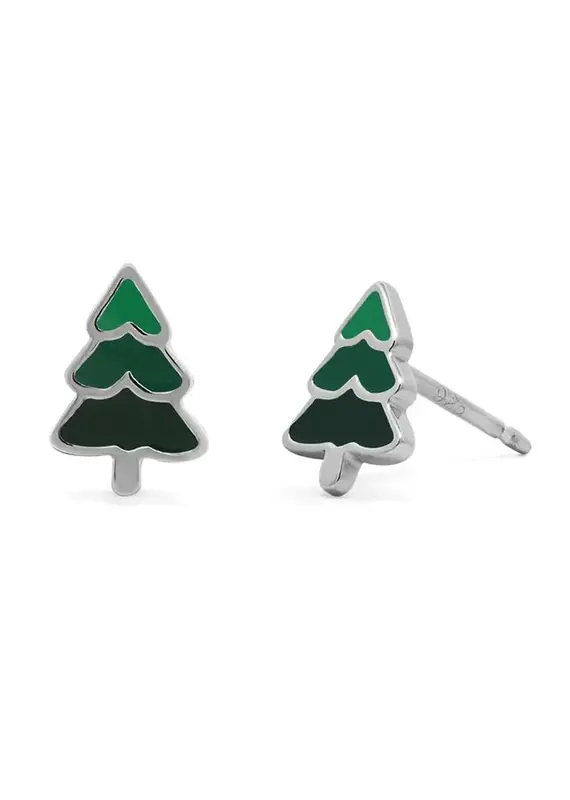 Boma Evergreen Pine Tree Studs