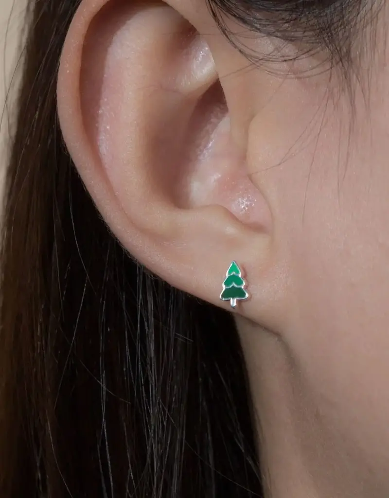 Boma Evergreen Pine Tree Studs