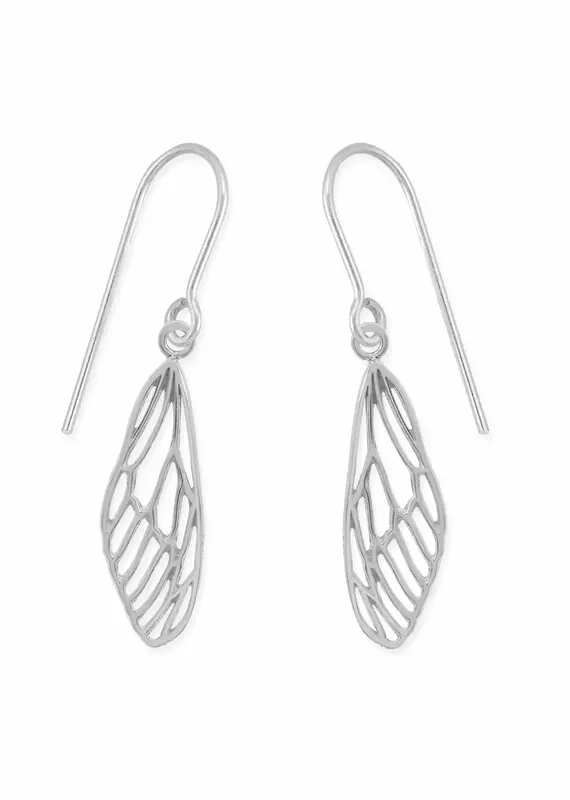 Boma Outline Dragonfly Wing Earrings