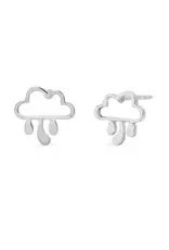 Boma Rain Cloud Stud Earrings
