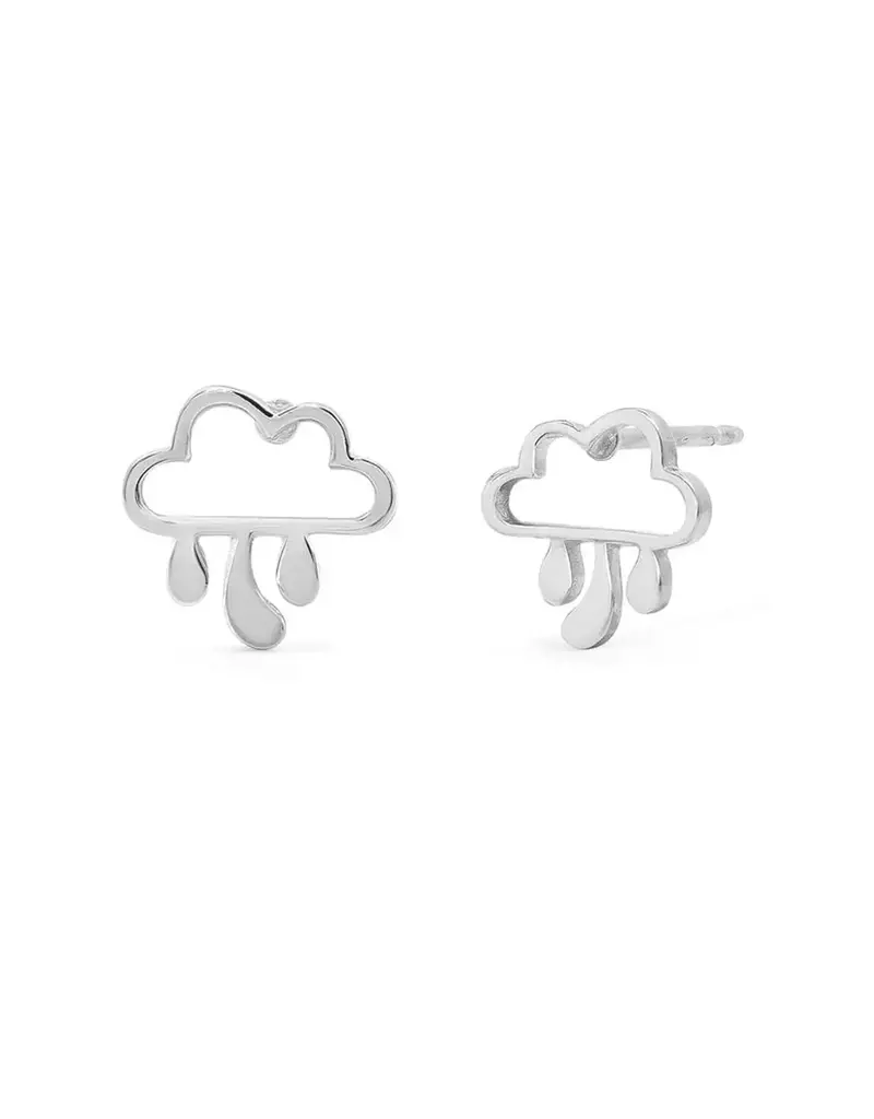 Boma Rain Cloud Stud Earrings