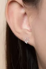 Boma Rain Cloud Stud Earrings
